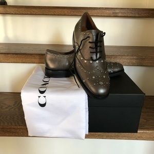 Brand New Coach Oxford Leather Shoes, 9,5